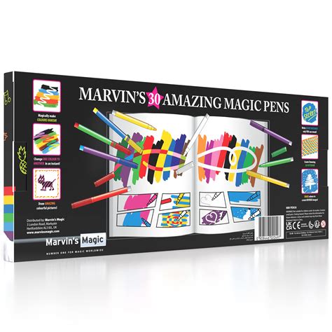 From Dull to Dazzling: Marvin's Magic Pens Bring Color to Life
